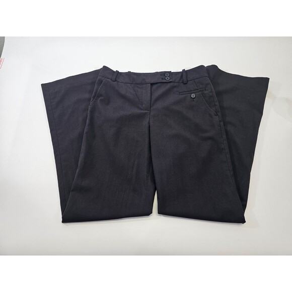 BCBGMAXAZRIA Women's Size 2 Black Wide Leg Dress Pants Slacks Trousers EUC - Picture 2 of 7